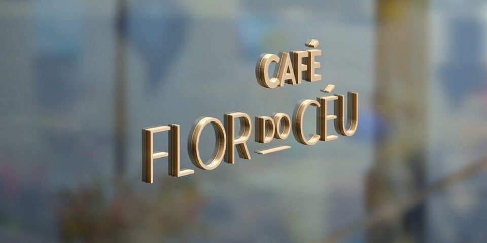 Logo e Embalagem Café Flor do Céu